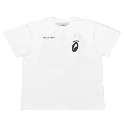 Pre-owned Off-white Men's Off Splitted Arrows T-shirt In White/black