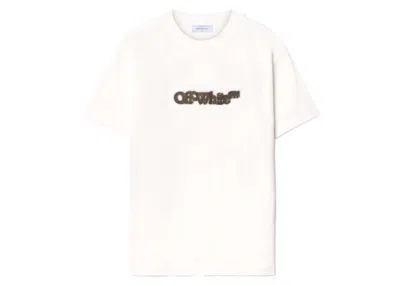Pre-owned Off-white Men's Off Spray Arrow T-shirt In White