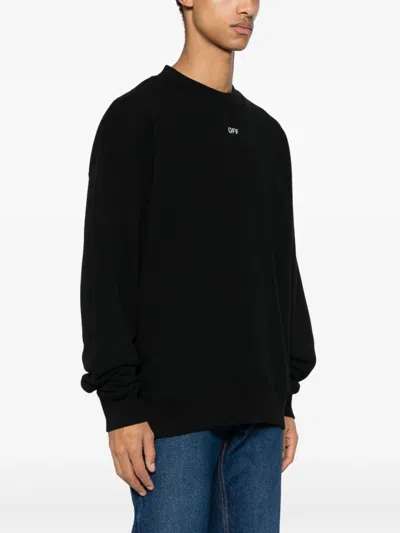 OFF-WHITE OFF-WHITE MEN OFF STAMP SKATE CREWNECK SWEATSHIRT