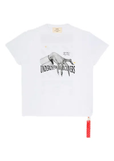 Pre-owned Off-white Men's Off Undercover Hand Dart T-shirt In White