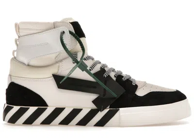 Pre-owned Off-white Men's Off Vulc High Sneakers In White/black