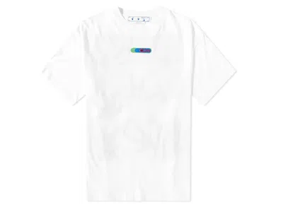 Pre-owned Off-white Men's Off Weed Arrows Oversized T-shirt In White/green