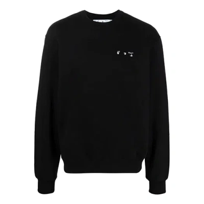 OFF-WHITE MEN'S OFF-WHITE CARAVAGGIO PAINTING ROUND NECK BLACK