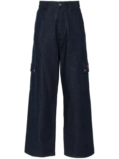 OFF-WHITE MEN'S WIDE FIT CARGO PANTS