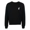 Off-white Caravaggio Painting-print Crew-neck Sweatshirt In Black
