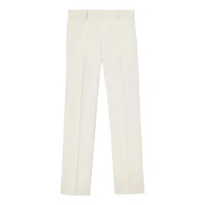 Off-white Men's  Fw22 Solid Color Buckle Belt Straight Casual Pants/trousers White