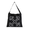Off-white Off White Heritage Tote Bag Men In Black
