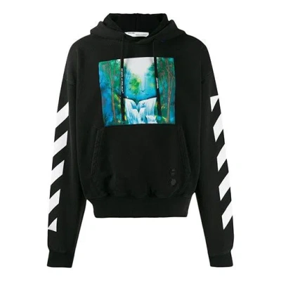 Off-white Men's  Pattern Printing Black