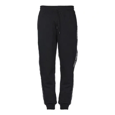 Off-white Men's  Side Stripe Black Pants