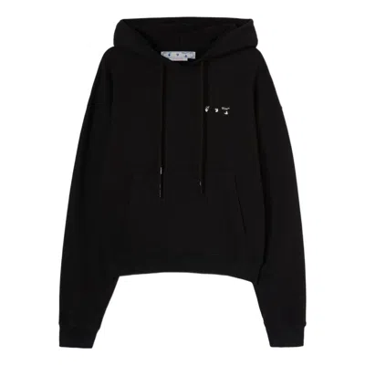 Off-white Men's  Ss22 Caravaggio Painting Printing Hooded Long Sleeves Black