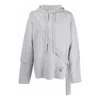 Off-white Grey Wool Easybreezy Sweatshirt In Blue