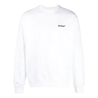OFF-WHITE MEN'S OFF-WHITE SS22 SOLID COLOR ROUND NECK LONG SLEEVES VERSION WHITE