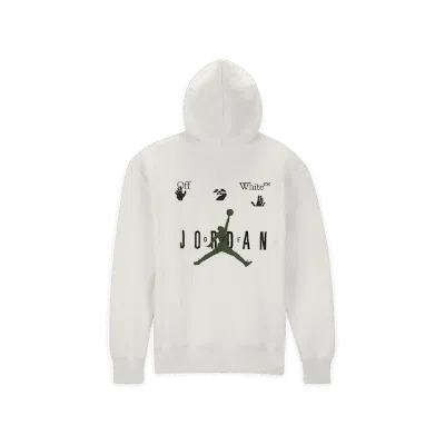 Pre-owned Off-white Men's Off X Jordan Hoodie In White