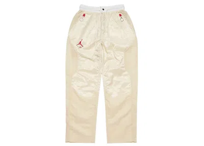Pre-owned Off-white Men's Off X Jordan Woven Pants In White