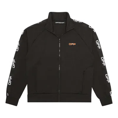 Pre-owned Off-white Men's Offwhite Active Track Jacket In Black