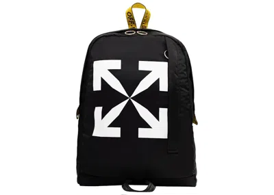 Pre-owned Off-white Men's Offwhite Arrow East Backpack In Black White In Multi