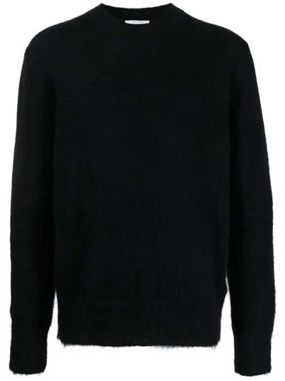 Pre-owned Off-white Men's Offwhite Arrow Intarsia Crewneck Jumper In Black