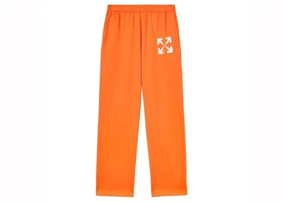 Pre-owned Off-white Men's Offwhite Arrow Printed Track Pants In Orange
