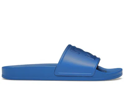 Pre-owned Off-white Men's Offwhite Arrow Slider Sneakers In Blue