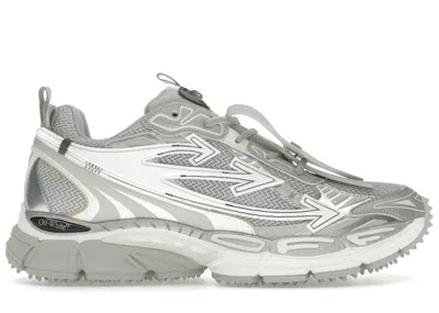 Pre-owned Off-white Men's Offwhite Be Right Back Sneakers In Gray/silver
