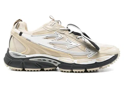 Pre-owned Off-white Men's Offwhite Be Right Back Sneakers In Light Beige