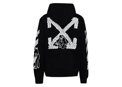 Pre-owned Off-white Men's Offwhite Brick Arrows Hoodie In Black