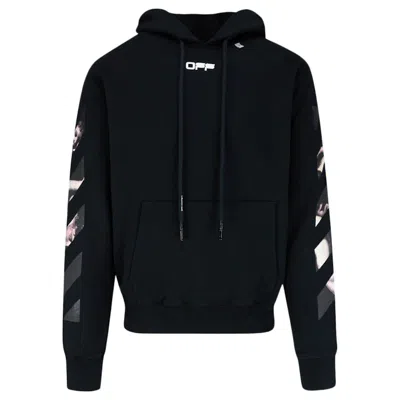 Pre-owned Off-white Men's Offwhite Caravaggio Arrows Hoodie In Black