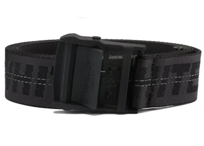 Pre-owned Off-white Men's Offwhite Classic Industrial Belt (fw21) In Black