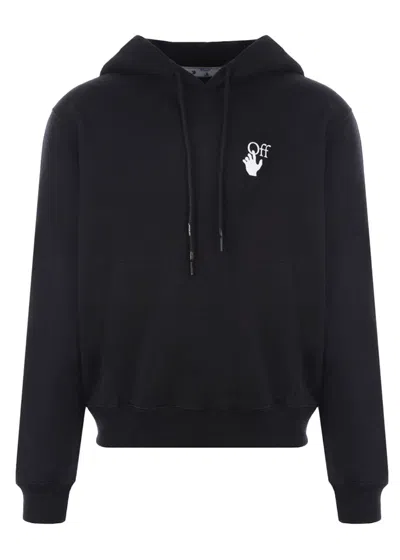 Pre-owned Off-white Men's Offwhite Degrade Arrows Hoodie In Black
