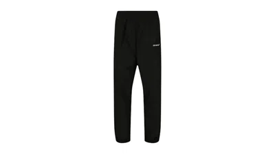 Pre-owned Off-white Men's Offwhite Diag Outline Trackpant Sweatpants In Black