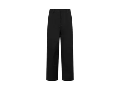 Pre-owned Off-white Men's Offwhite Diag Pkt Carpenter Pant In Black