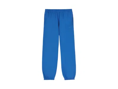 Pre-owned Off-white Men's Offwhite Diag Tab Shorten Sweatpants In Peacock In Blue