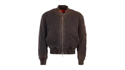 Pre-owned Off-white Men's Offwhite Diag Tab Vintage Jacket In Black
