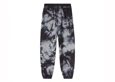 Pre-owned Off-white Men's Offwhite Diag Tie Dye Slim Sweatpant In Warm Grey
