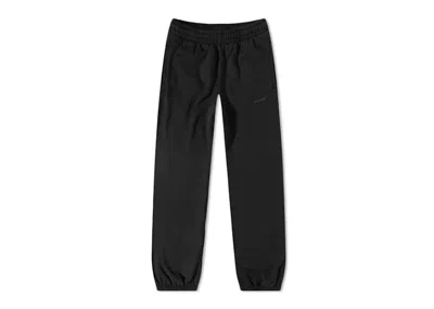 Pre-owned Off-white Men's Offwhite Diagonal Tab Slim Sweatpants In Black