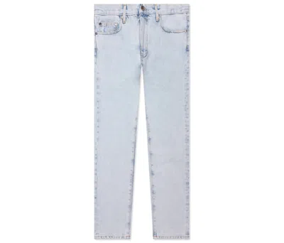 Pre-owned Off-white Men's Offwhite Diagtab Jeans In Blue