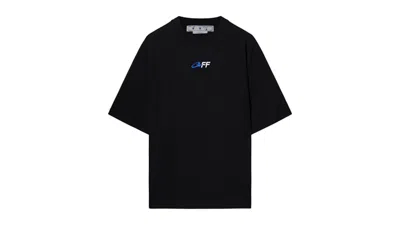 Pre-owned Off-white Men's Offwhite Exactly The Opposite Logo Oversized Fit T-shirt In Black