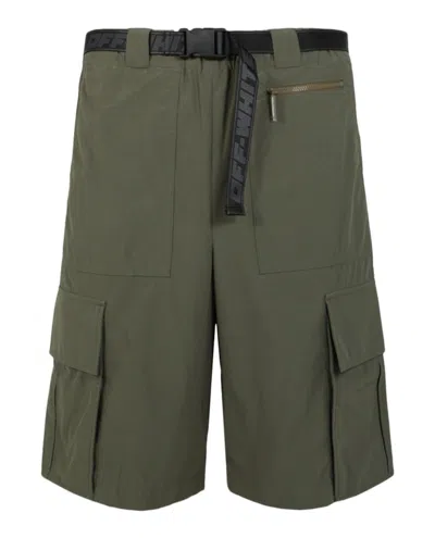 Pre-owned Off-white Men's Offwhite Industrial Belt Cargo Shorts In Green