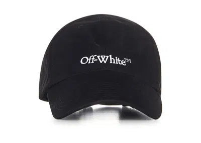Pre-owned Off-white Men's Offwhite Logo Cap In Black