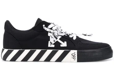 Pre-owned Off-white Men's Offwhite Logo Patch Low Top Sneakers In Black