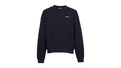 Pre-owned Off-white Men's Offwhite Lunar Arrow Skate Fit Sweatshirt In Black