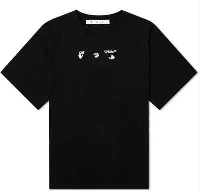 Pre-owned Off-white Men's Offwhite Make Over Tee Shirt In Black/grey In Multi