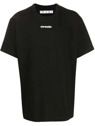 Pre-owned Off-white Men's Offwhite Marker Red Arrows Oversized Tee Shirt In Black