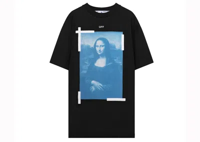 Pre-owned Off-white Men's Offwhite Mona Lisa Oversized T-shirt In Black