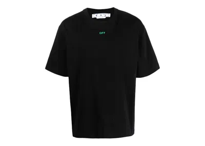 Pre-owned Off-white Men's Offwhite Mushroom Graphic Tee Shirt In Black/green