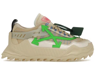 Pre-owned Off-white Men's Offwhite Odsy1000 Sneakers In Beige/green
