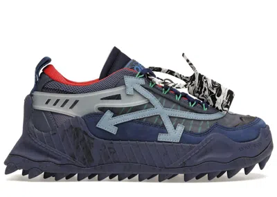 Pre-owned Off-white Men's Offwhite Odsy1000 Sneakers In Lightin Blue/light Blue/navy
