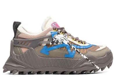 Pre-owned Off-white Men's Offwhite Odsy1000 Ss21 Sneakers In Grey/blue