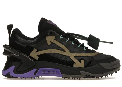 Pre-owned Off-white Men's Offwhite Odsy2000 Sneakers In Black/pruple