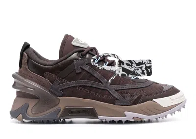 Pre-owned Off-white Men's Offwhite Odsy2000 Sneakers In Dark Brown/beige